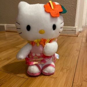 Vintage Rare Hello Kitty Hawaiian Plush